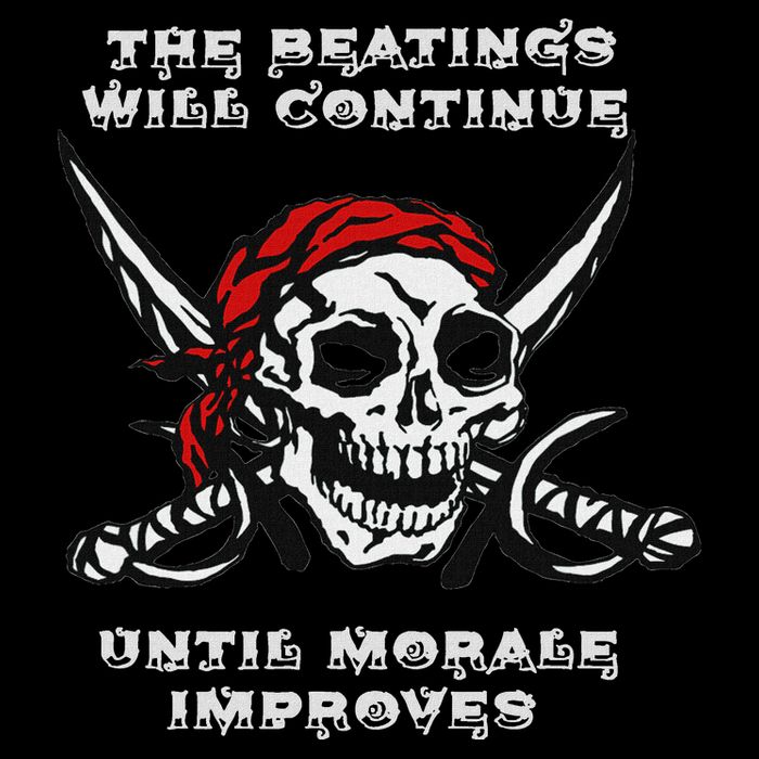 The Beatings Will Continue Until Morale Improves Bucket Hat