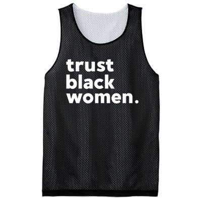 Trust Black Women Mesh Reversible Basketball Jersey Tank