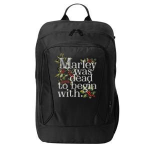 To Begin With Funny Novelty Christmas City Backpack