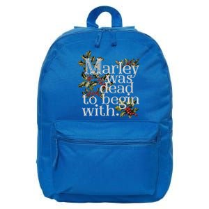 To Begin With Funny Novelty Christmas 16 in Basic Backpack