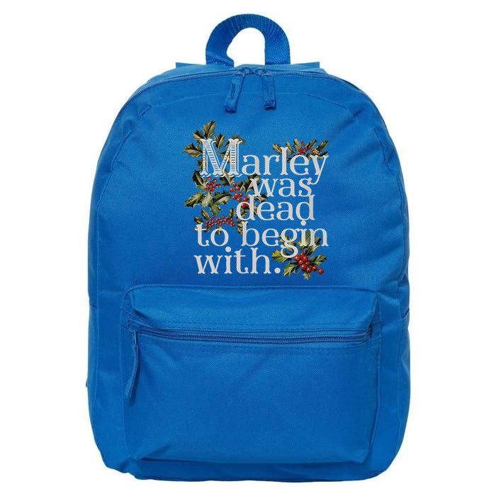 To Begin With Funny Novelty Christmas 16 in Basic Backpack