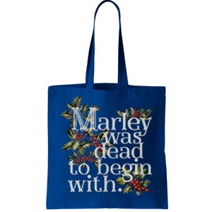 To Begin With Funny Novelty Christmas Tote Bag