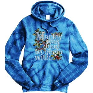 To Begin With Funny Novelty Christmas Tie Dye Hoodie