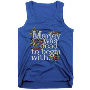 To Begin With Funny Novelty Christmas Tank Top