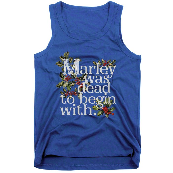 To Begin With Funny Novelty Christmas Tank Top