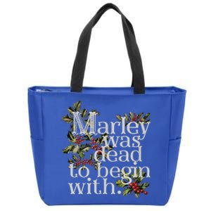 To Begin With Funny Novelty Christmas Zip Tote Bag