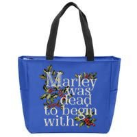 To Begin With Funny Novelty Christmas Zip Tote Bag