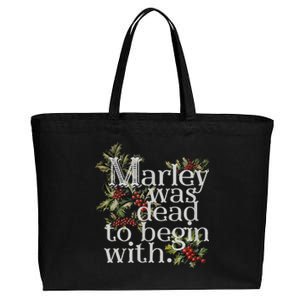 To Begin With Funny Novelty Christmas Cotton Canvas Jumbo Tote