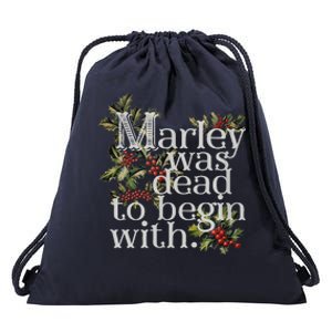 To Begin With Funny Novelty Christmas Drawstring Bag