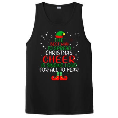 The Best Way To Spread Christmas Cheer Gift Elf Party Gift PosiCharge Competitor Tank