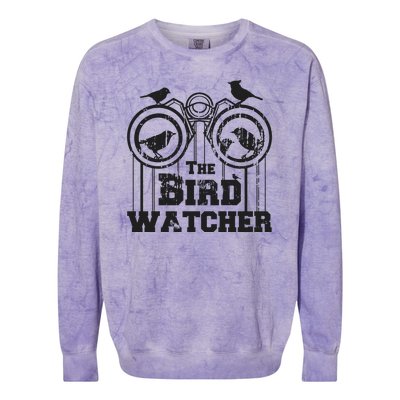 The Bird Watcher Colorblast Crewneck Sweatshirt