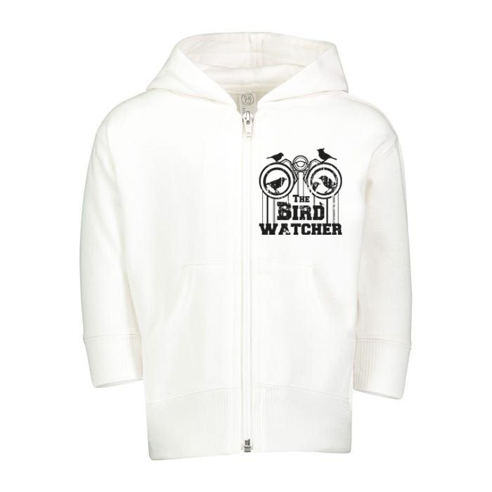 The Bird Watcher Toddler Zip Fleece Hoodie