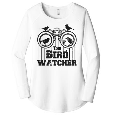 The Bird Watcher Women's Perfect Tri Tunic Long Sleeve Shirt