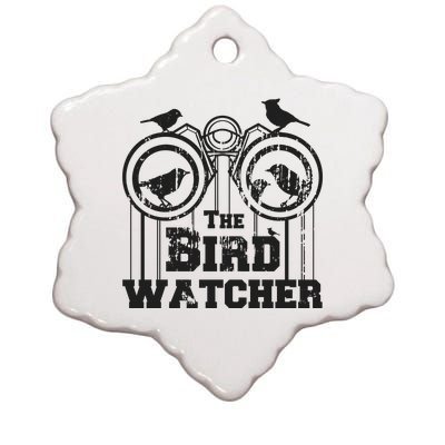 The Bird Watcher Ceramic Star Ornament