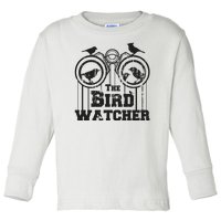 The Bird Watcher Toddler Long Sleeve Shirt