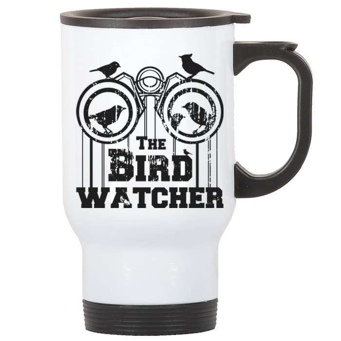 The Bird Watcher Stainless Steel Travel Mug