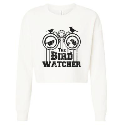 The Bird Watcher Cropped Pullover Crew