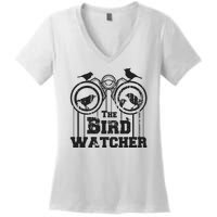 The Bird Watcher Women's V-Neck T-Shirt