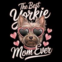 The Best Yorkie Mom Ever Yorkshire Terrier Dog Lovers Gift Doggie Tank