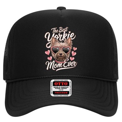 The Best Yorkie Mom Ever Yorkshire Terrier Dog Lovers Gift Trucker Hat