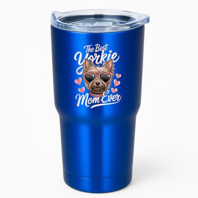 The Best Yorkie Mom Ever Yorkshire Terrier Dog Lovers Gift Tumbler