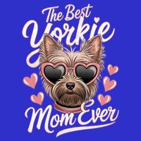 The Best Yorkie Mom Ever Yorkshire Terrier Dog Lovers Gift Baby Bodysuit