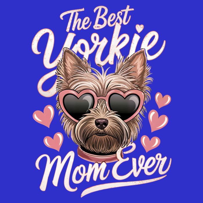 The Best Yorkie Mom Ever Yorkshire Terrier Dog Lovers Gift Baby Bodysuit
