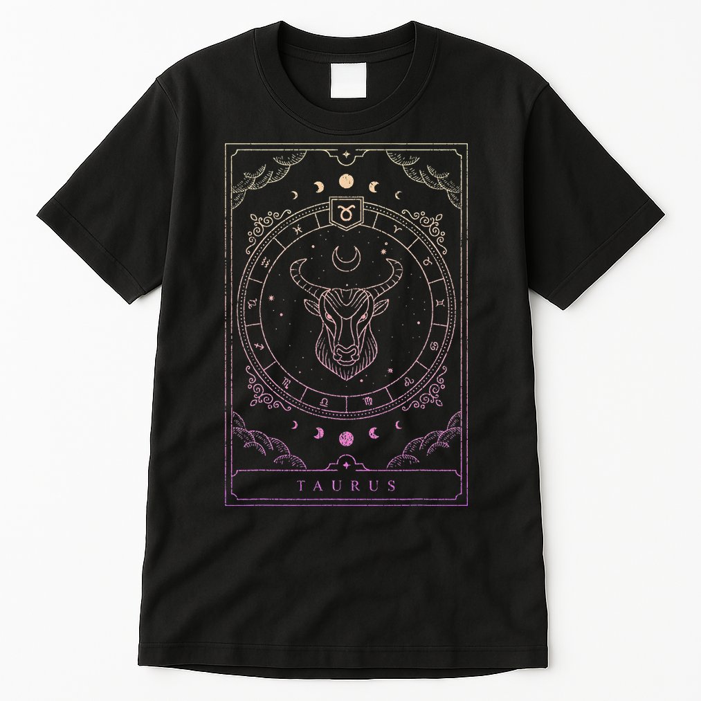 Taurus Birthday Zodiac Sign Astrology Taurus Tall T-Shirt