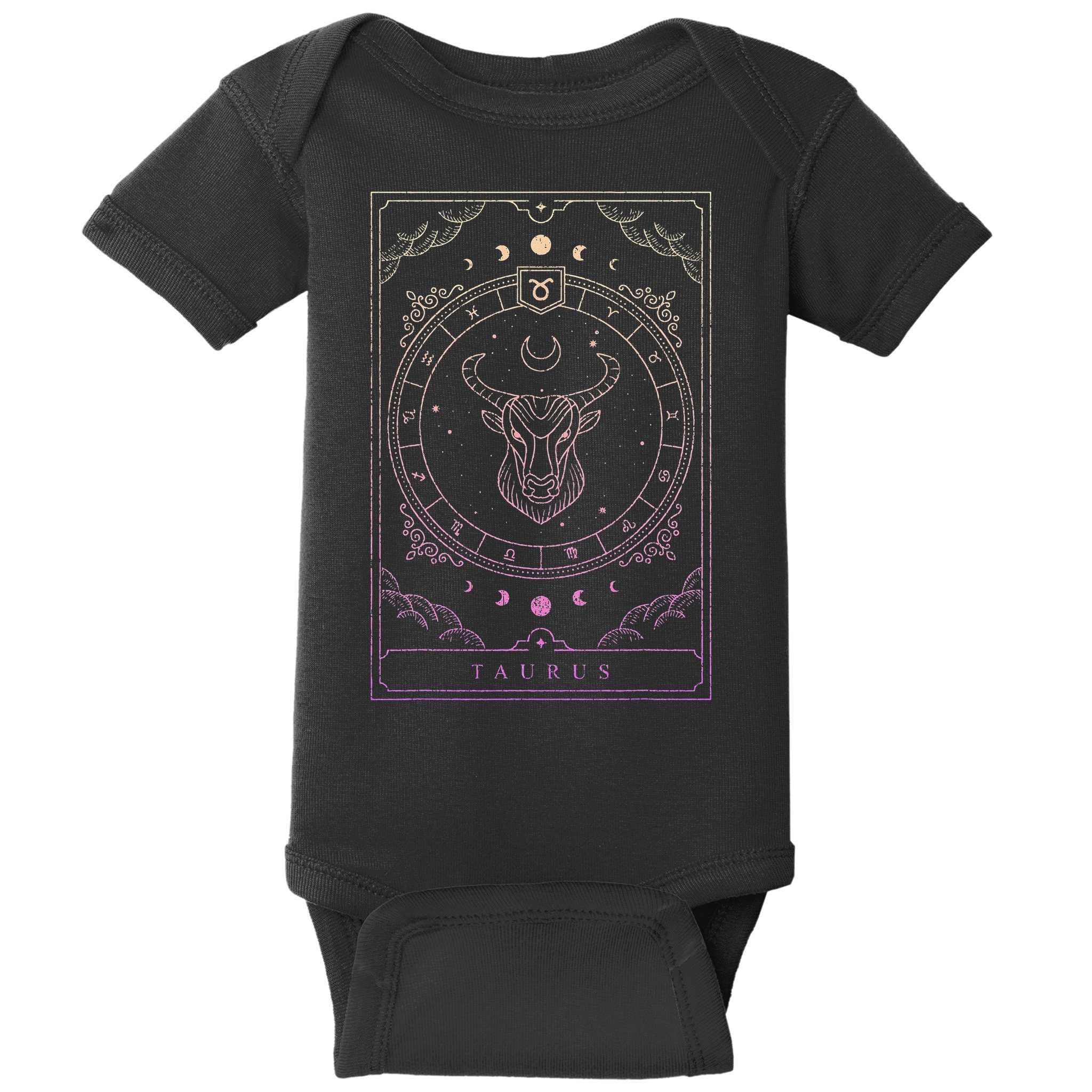 Taurus Birthday Zodiac Sign Astrology Taurus Baby Bodysuit