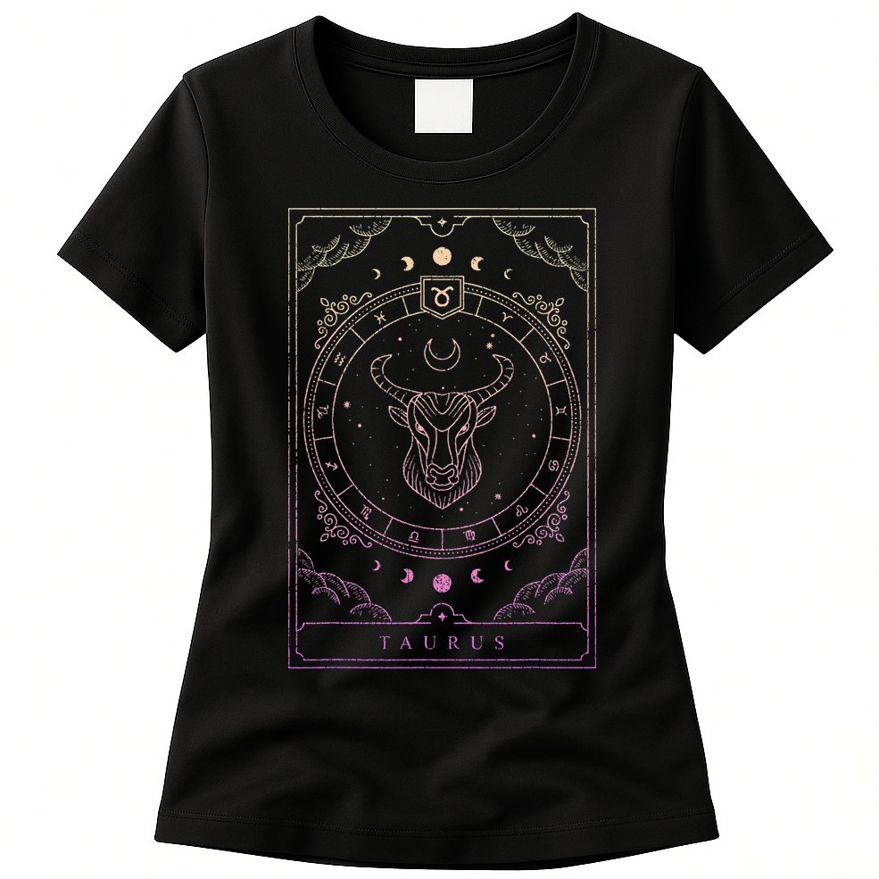 Taurus Birthday Zodiac Sign Astrology Taurus Womens T-Shirt