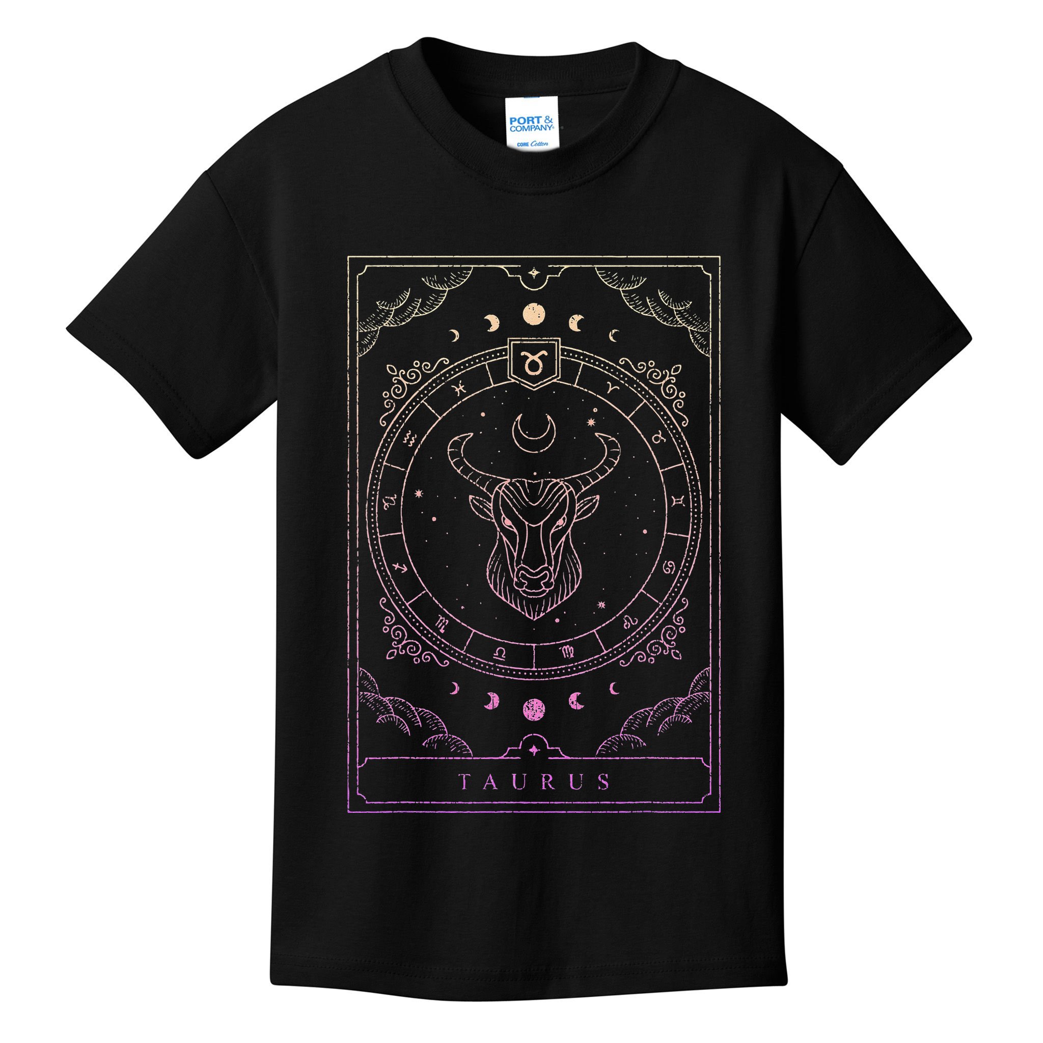 Taurus Birthday Zodiac Sign Astrology Taurus Kids T-Shirt