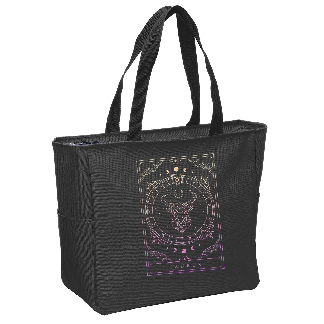 Taurus Birthday Zodiac Sign Astrology Taurus Zip Tote Bag