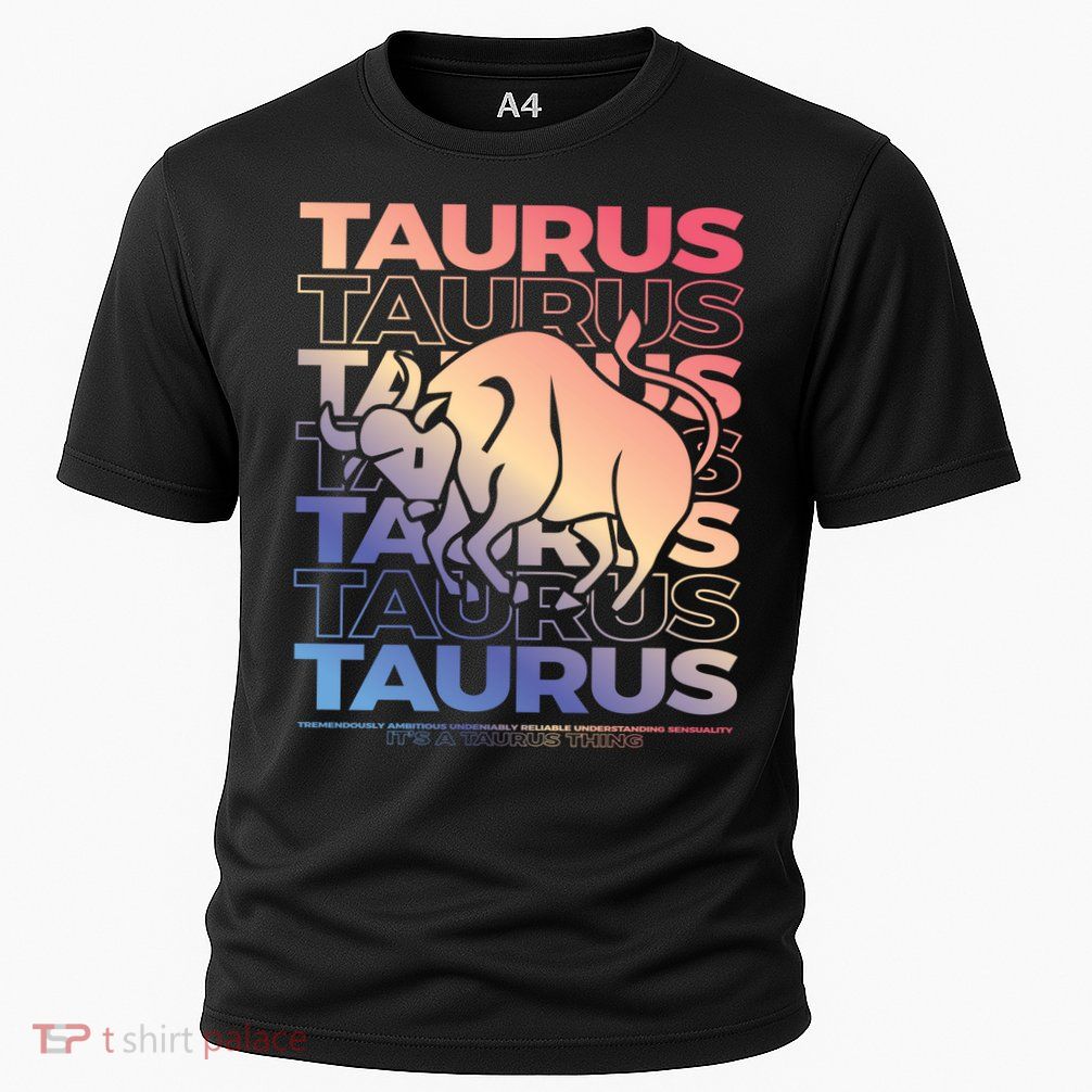 Taurus Bull Zodiac Esoteric Astrology Gift Performance Shirt