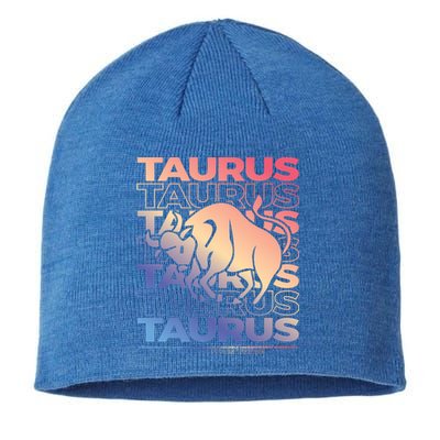 Taurus Bull Zodiac Esoteric Astrology Gift Sustainable Beanie