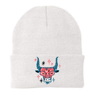 Taurus Bull Zodiac Birthday Knit Cap Winter Beanie