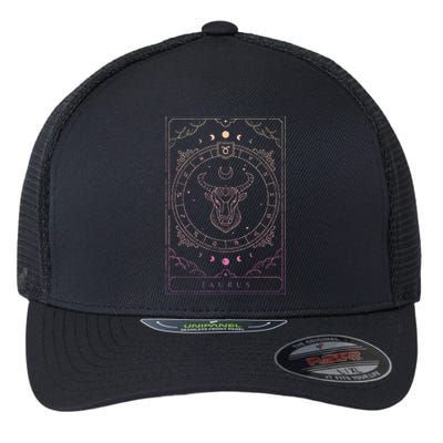 Taurus Birthday Zodiac Sign Astrology Taurus Flexfit Unipanel Trucker Cap