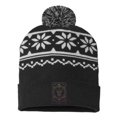 Taurus Birthday Zodiac Sign Astrology Taurus USA-Made Snowflake Beanie