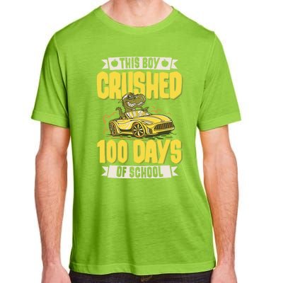 This Crushed 100 Days Of School Kindergarten Saying Gift Adult ChromaSoft Performance T-Shirt