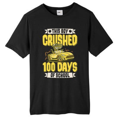 This Crushed 100 Days Of School Kindergarten Saying Gift Tall Fusion ChromaSoft Performance T-Shirt