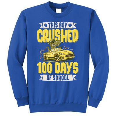 This Crushed 100 Days Of School Kindergarten Saying Gift Sweatshirt