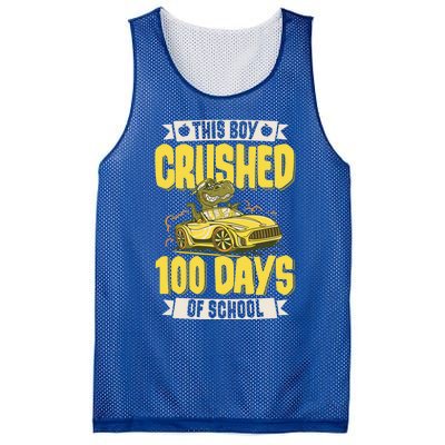 This Crushed 100 Days Of School Kindergarten Saying Gift Mesh Reversible Basketball Jersey Tank