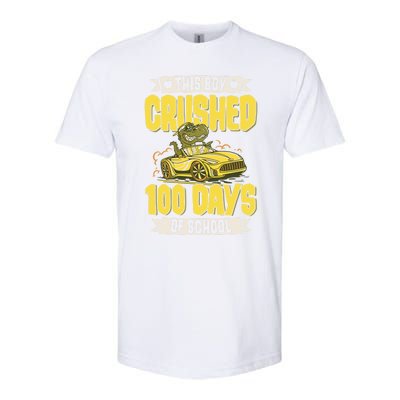 This Crushed 100 Days Of School Kindergarten Saying Gift Softstyle® CVC T-Shirt