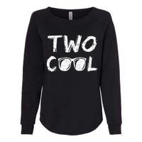 Two Cool 2nd Birthday Gift 2 Year Old Womens California Wash Sweatshirt