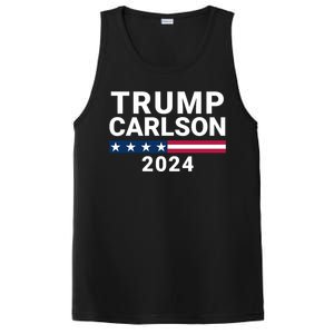 Trump Carlson 2024 President Election Pro America Us Flag Trumpcarlson Campaign PosiCharge Competitor Tank