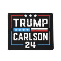 Trump Carlson 2024 President Election Pro America US Flag Mousepad