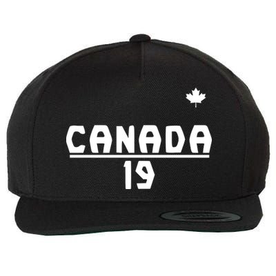 Team Canada 2022 World Cup Alphonso Davies Wool Snapback Cap