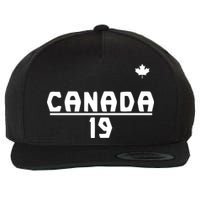 Team Canada 2022 World Cup Alphonso Davies Wool Snapback Cap