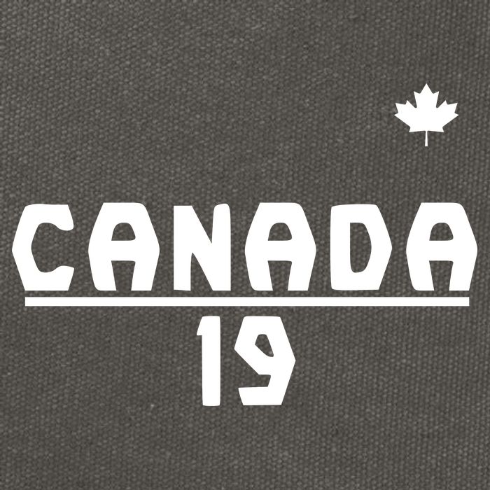 Team Canada 2022 World Cup Alphonso Davies Cotton Canvas Backpack