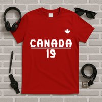 Team Canada 2022 World Cup Alphonso Davies T-Shirt