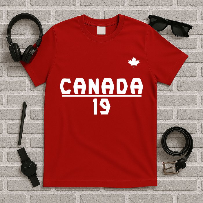 Team Canada 2022 World Cup Alphonso Davies T-Shirt